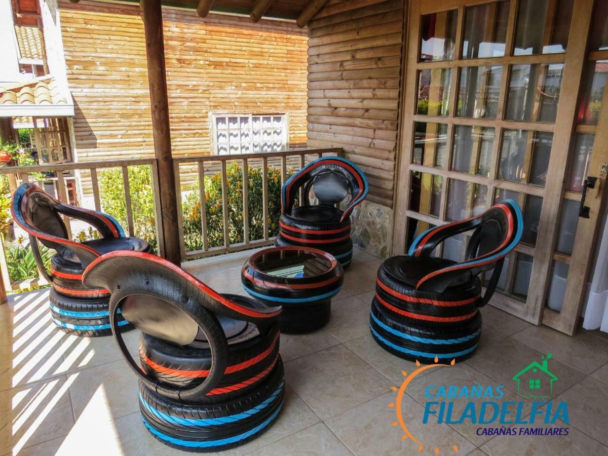 Cabanas Filadelfia Santa Rosa de Cabal Bagian luar foto